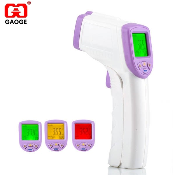  Cornavirus Fever Detect High Accurate LCD forehead Ear Temperature Infrared Gun Manufactures