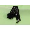 Buy cheap A Shaped 3D Embroidery Patches PVC Material Multistrand Black Color from wholesalers