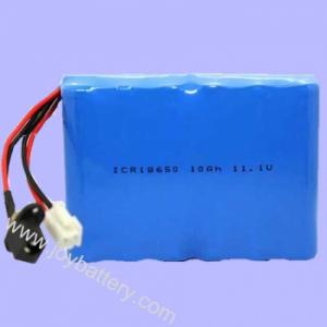  18650 11.1V 10Ah capacity Li-ion battery pack Manufactures