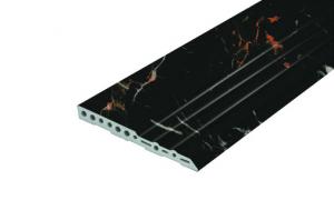  Lightweight PVC Foam Skirting Board Profiles For Shopping Malls Decor Manufactures