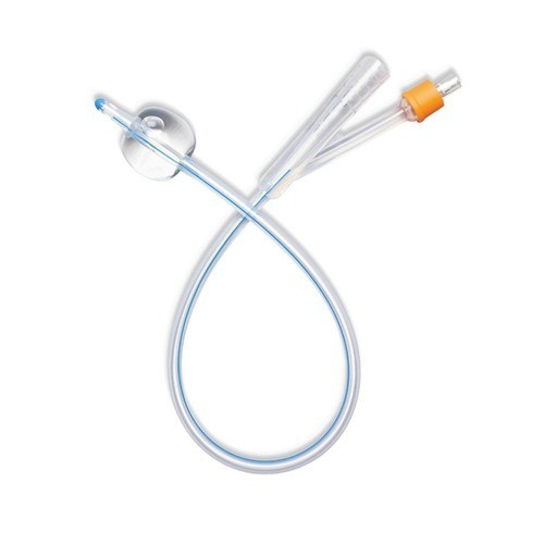  Medical Good Biocompatibility Disposable Urinary Catheter Silicone Coated Manufactures