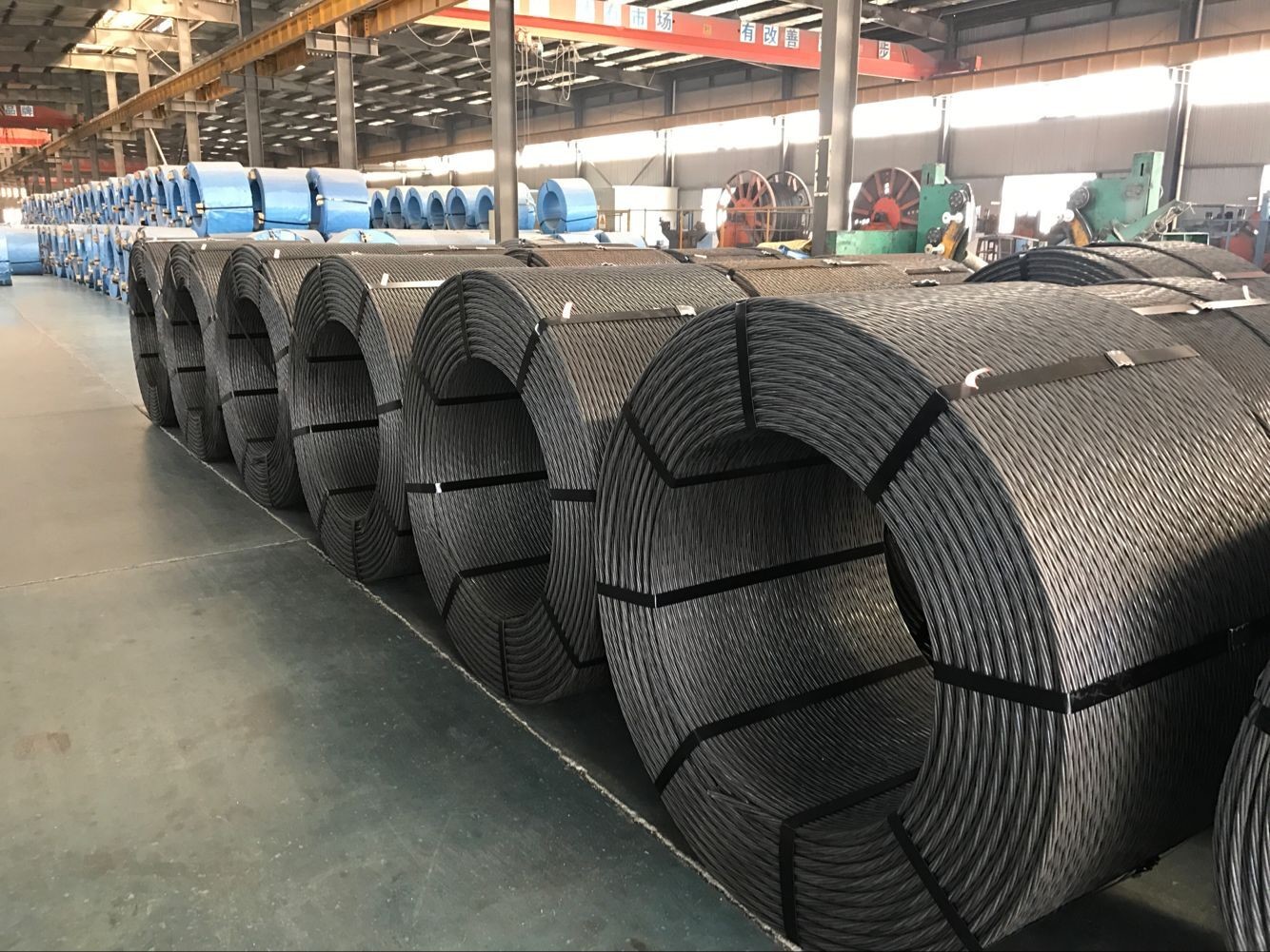  High Tensile PC Steel Wire For Post Tensioned And Pre Tensioned Concrete Structure Manufactures
