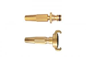  Adjustable Brass Spray Nozzle Multipurpose For Garden Cleaning / Watering Manufactures
