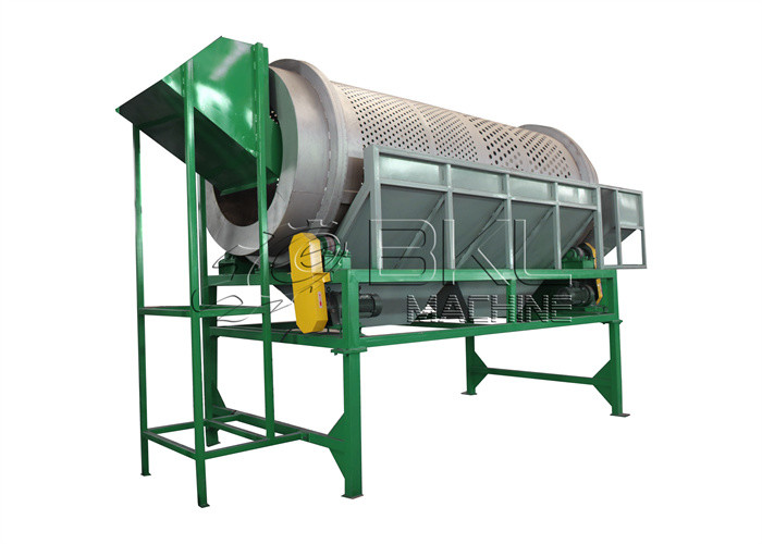  Trommel Plastic Recycling Lines HDPE Invertor Control Manufactures