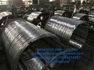  High Carbon Wire Rod Galvanized Steel Core Wire For Turkey To Penguin Manufactures
