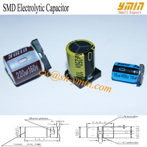  160V 220uF 20x21.5mm SMD Capacitors VKO Series 105°C 8,000 Hours SMD Aluminum Electrolytic Capacitor RoHS Manufactures