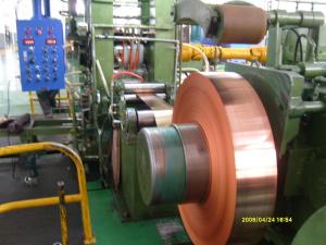  Industrial Thin Copper Strips / Copper Sheet Metal For PV Ribbon Manufactures
