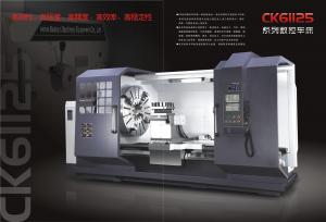  6 Tons Load CNC Horizontal Lathe Machine / CNC Lathe Machine With Guide Rail Manufactures