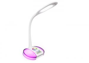  Flexible Goose Neck Rgb Led Desk Lamp Color Changing With Colorful Base Manufactures