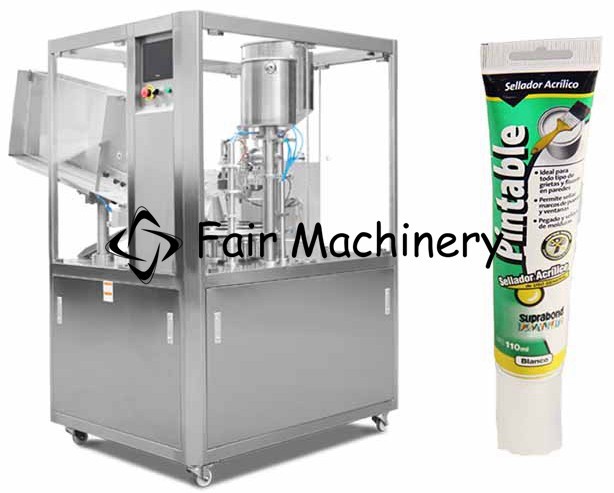 Buy cheap 0.6MPa Soft Tube Filling Machine , 2.2KW 40B/Min Lotion Tube Sealer from wholesalers
