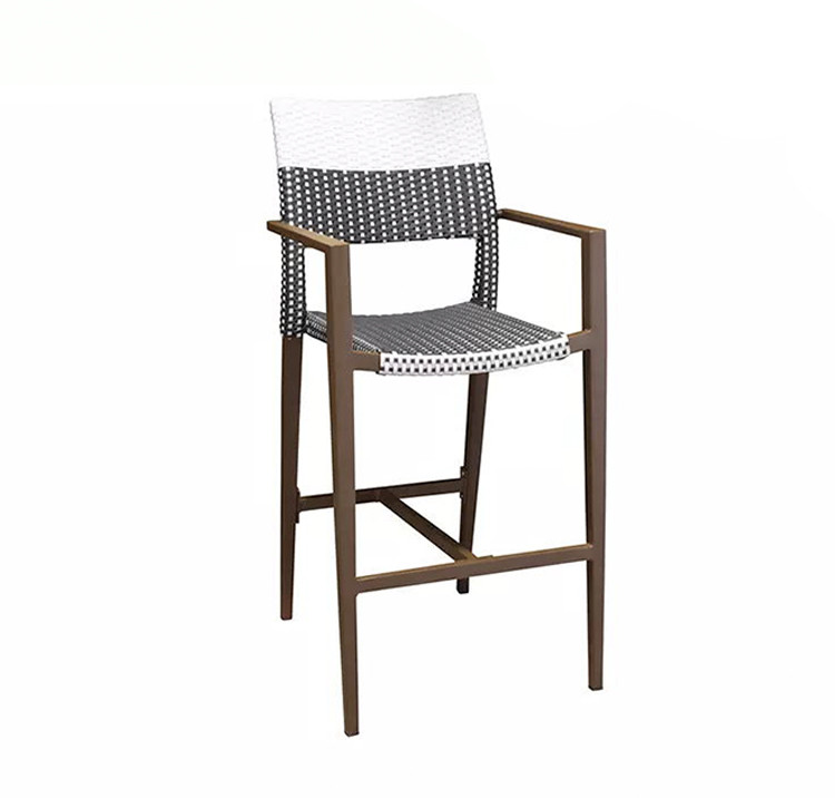  H98cm Rattan Wicker Bar Stools Manufactures