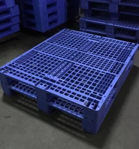  Single Faced Recycled Storage Heavy Duty Plastic Pallet  For Warehouse Manufactures
