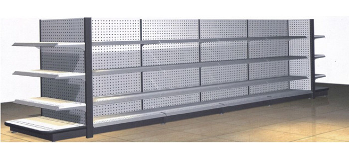  Heavy Duty Steel Supermarket Display Shelving Manufactures