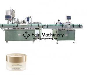  50Hz 20B/Min Screw Capping Machine Cosmetic Cream Filling 60mm Cap Manufactures