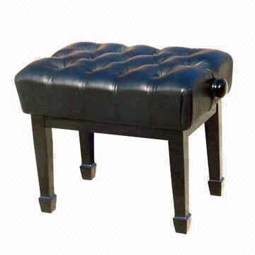  Leather-covered Piano Bench with Adjustable Height Manufactures
