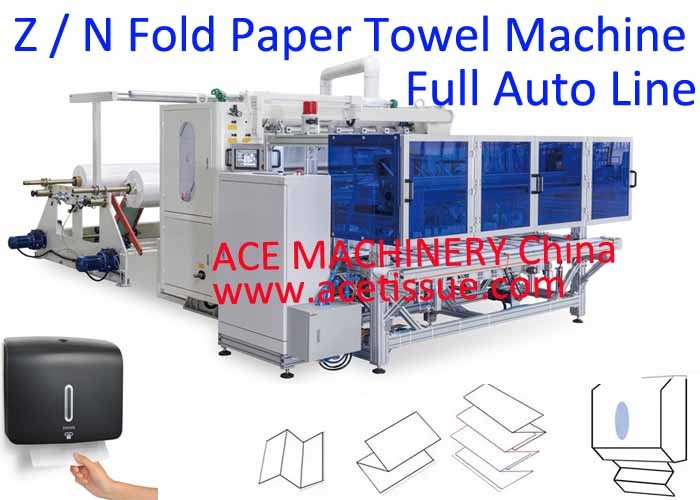  Automatic Z Fold Paper Towel Machine With Auto Transfer System Manufactures