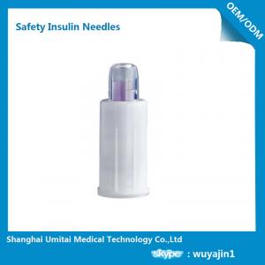  Safety 4mm Pen Needles , 31g Insulin Needle With CFDA / CE Certificate Manufactures