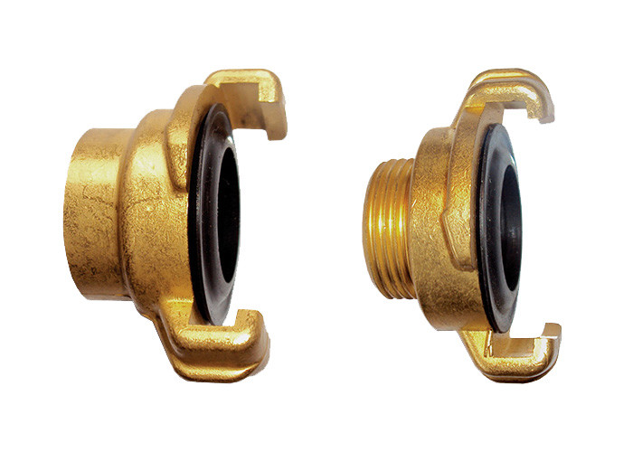  Brass IPS Thread x Claw-Lock Italy Type Quick Coupling with NBR Rubber Seal Manufactures