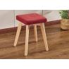 Buy cheap Beech Leg Bedroom Dressing Chair Strong Structure No Smell from wholesalers