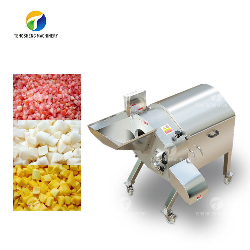  SUS304 Industrial Fruit Vegetable Dicer Machine For Canteen Manufactures