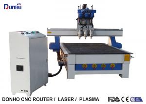  Three Spindles CNC 3D Router Machine , CNC Engraving Machine Computer Controlled Manufactures
