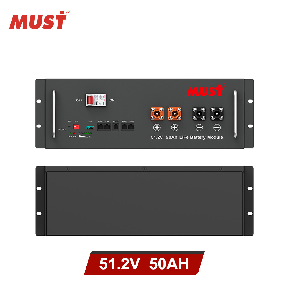  Customized 5120WH 100ah Rechargeable Battery , Rack Mount Lithium Battery Manufactures