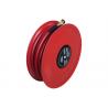 Buy cheap Red Hose Reel Disc With Fire Hose Reel Nozzle Plastics Powder Coating from wholesalers