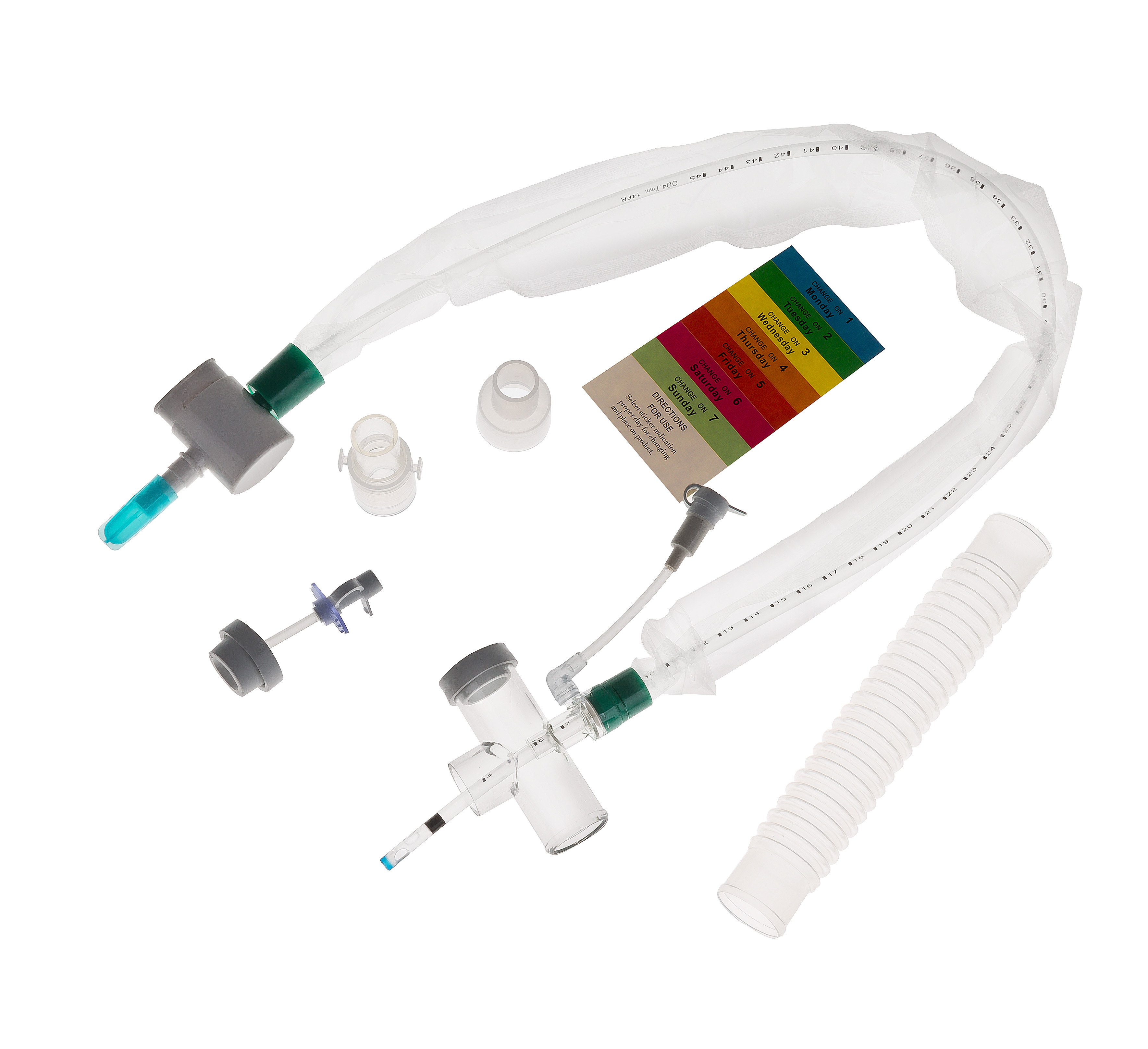 Buy cheap 24H T Piece 7Fr Endotracheal Suction Catheter Class II from wholesalers
