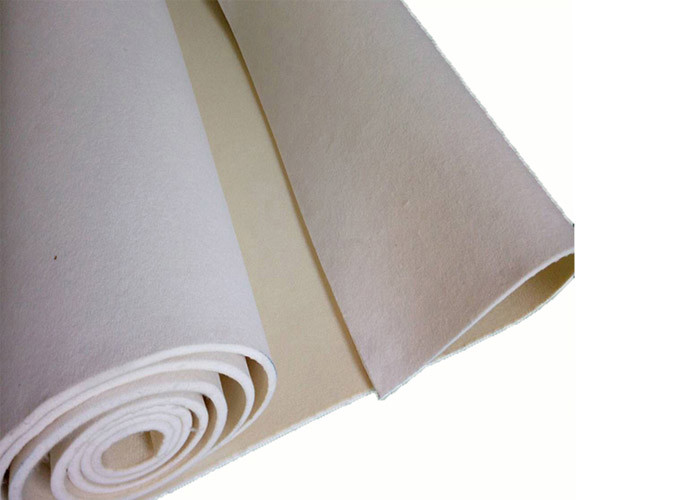  Industrial Synthetic Felt Fabric Environmental Friendly 10-15mm Thickness Stable Dimension Manufactures