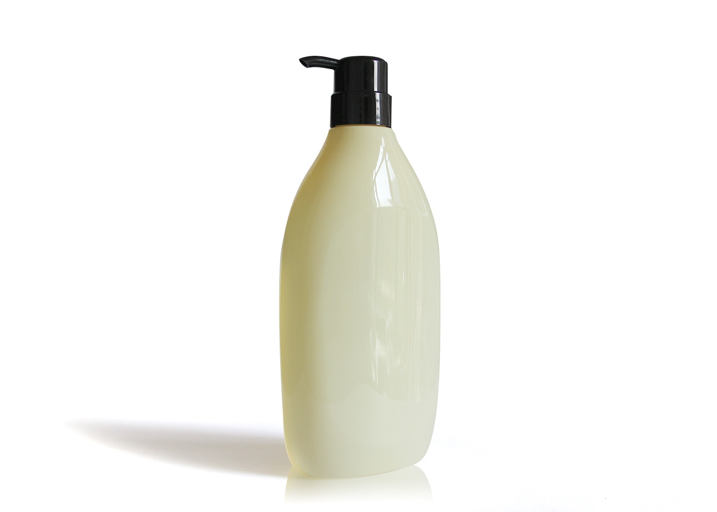  Washable Cosmetic Pump Bottle / Light Yellow Baby Shampoo Bottle 780ml Manufactures