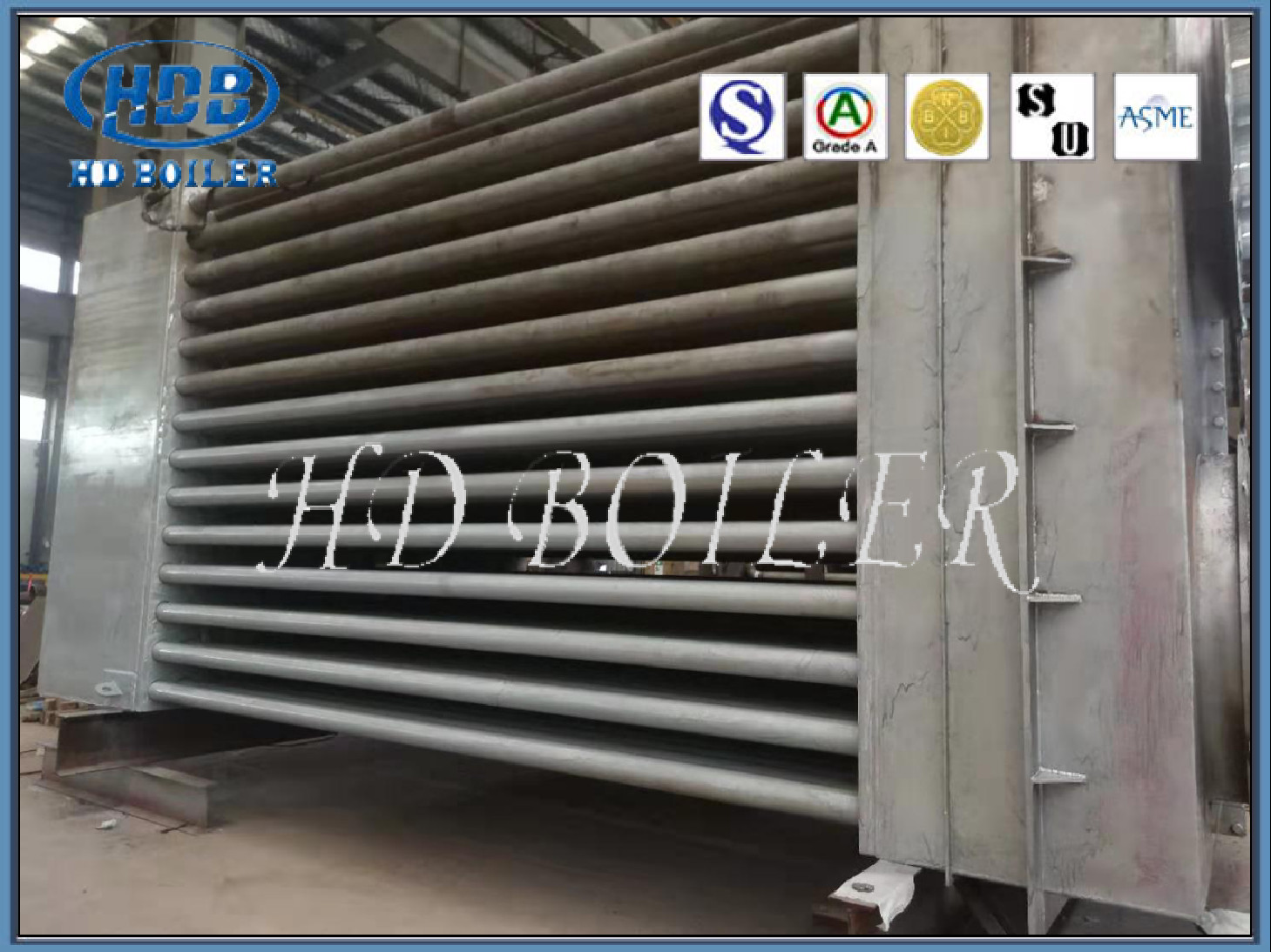  TUV Naturally Circulated Tubular Boiler Air Preheater For Industry Manufactures