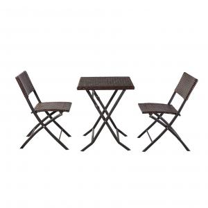  Commercial Bistro Table And Chairs Set Customized Color Manufactures