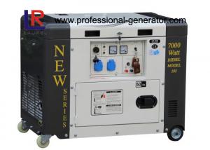  Single Phase 50HZ 6.5kVA Portable Diesel Power Generator With Electric Start Manufactures