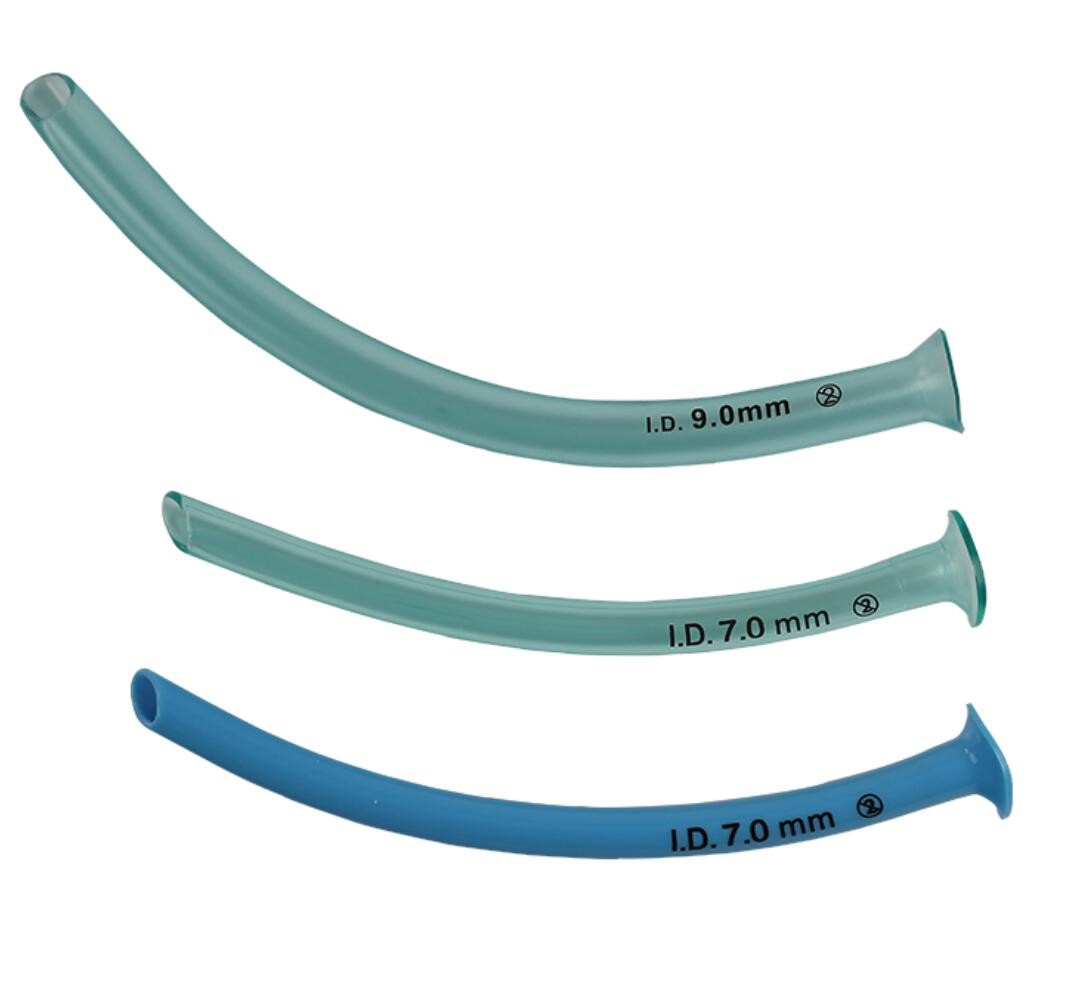  Medical Grade Disposable  Size 3.5 Nasopharyngeal Airway Tube Blue Color Manufactures