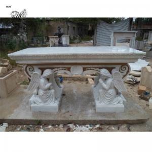  BLVE Church Marble Altars Table Angel Statue Church Decoration Altar Religious Western Style Manufactures