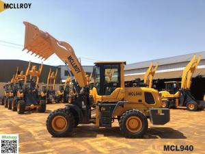  3500mm Compact Articulated Front End Wheel Loader MCL940 ZL940 Rated Load 2200kg Manufactures