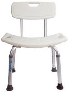  Practical Shower Aluminum Adjustable Bath Chair Comfortable For Elderly Manufactures