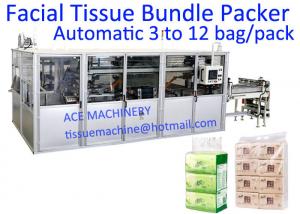  640mm 25 Bundle / Min Facial Tissue Paper Bundle Packing Machines Manufactures
