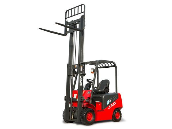Quality Four Wheel Conterbalance Electric Forklift Truck With Lead Acid Battery for sale