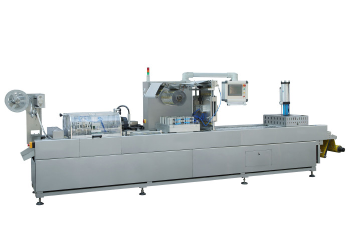  Snack Foods Automatic Vacuum Packing Machine Double Sided Aluminum Film Stretching Manufactures