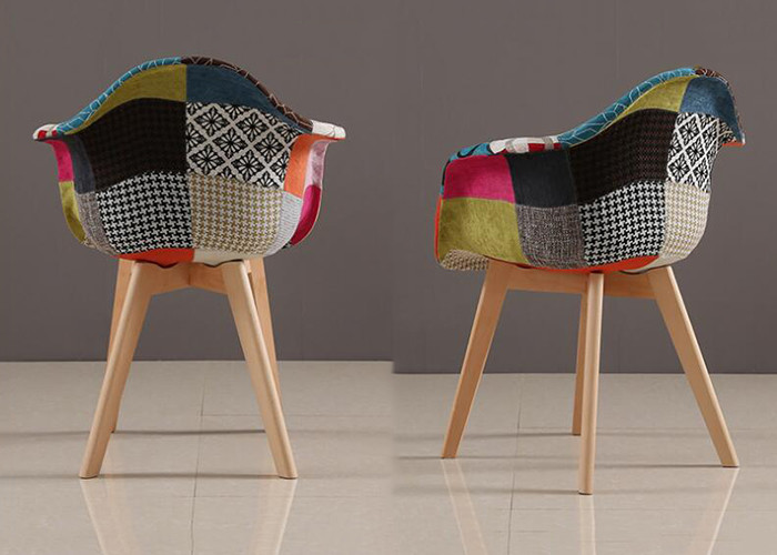  European Design Patchwork Dining Chair Manufactures