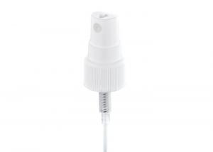  18/410 White Ribbed Surface Fine Mist Sprayer Using For Alcohol Mists -0.12ml Output Manufactures