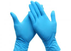  Nitrile / Vinyl / Latex Disposable Hand Gloves Surgical Manufactures