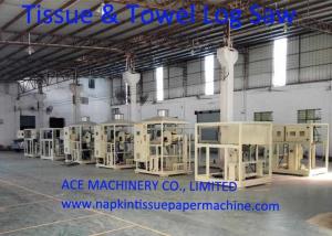  Automatic Pop Up Tissue Paper Log Saw Cutting Machine Manufactures