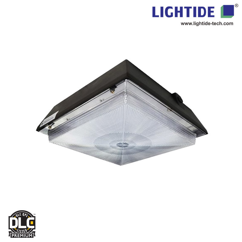  DLC Premium 12x12 60W LED Canopy Lights with motion sensor and 5 yrs warranty Manufactures