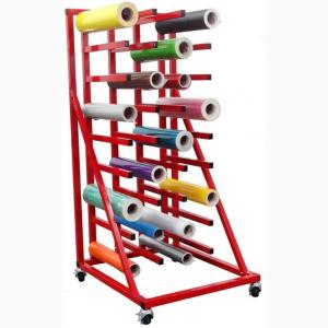 5FT Length Vinyl Rolling Industrial Display Stands , Heavy - Duty Display Stands Manufactures