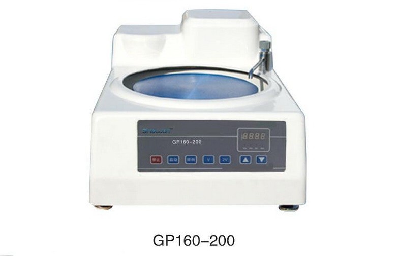  Manual Metallurgical Specimen Preparation Grinding Polishing Machine with Fixed and Stepless Speed Manufactures
