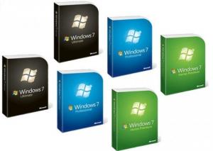  Pro Retail Box Windows 7 Professional 64 Bit Full Version , Product Key Software Manufactures