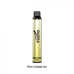 5 Nicotine Pina Colada Ice 8ml CBD Disposable Vape Device 3000 Puffs Manufactures