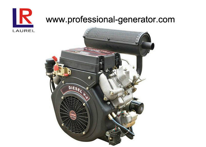  Electric Starter Industrial Air-cooled Diesel Engines 20HP with 4 Stroke Manufactures